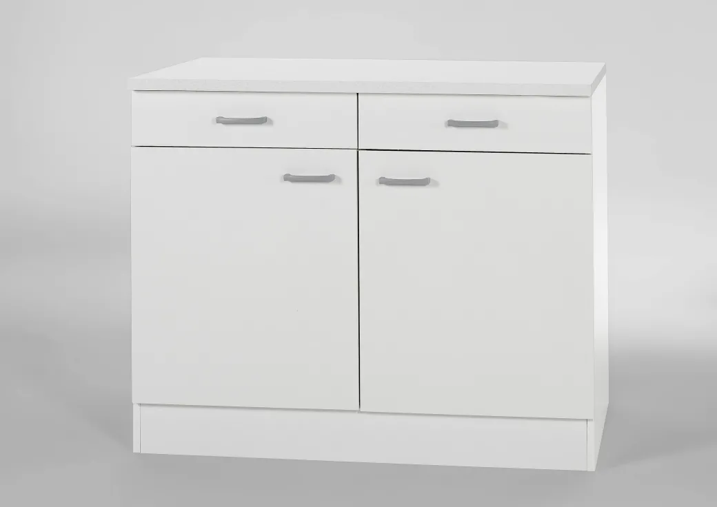Klassik60 Onderkast 2 Deuren + 2 Laden 84,5X100X60 Cm|Brico Best