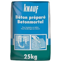 Knauf Betonmortel 25 Kg|Brico Discount