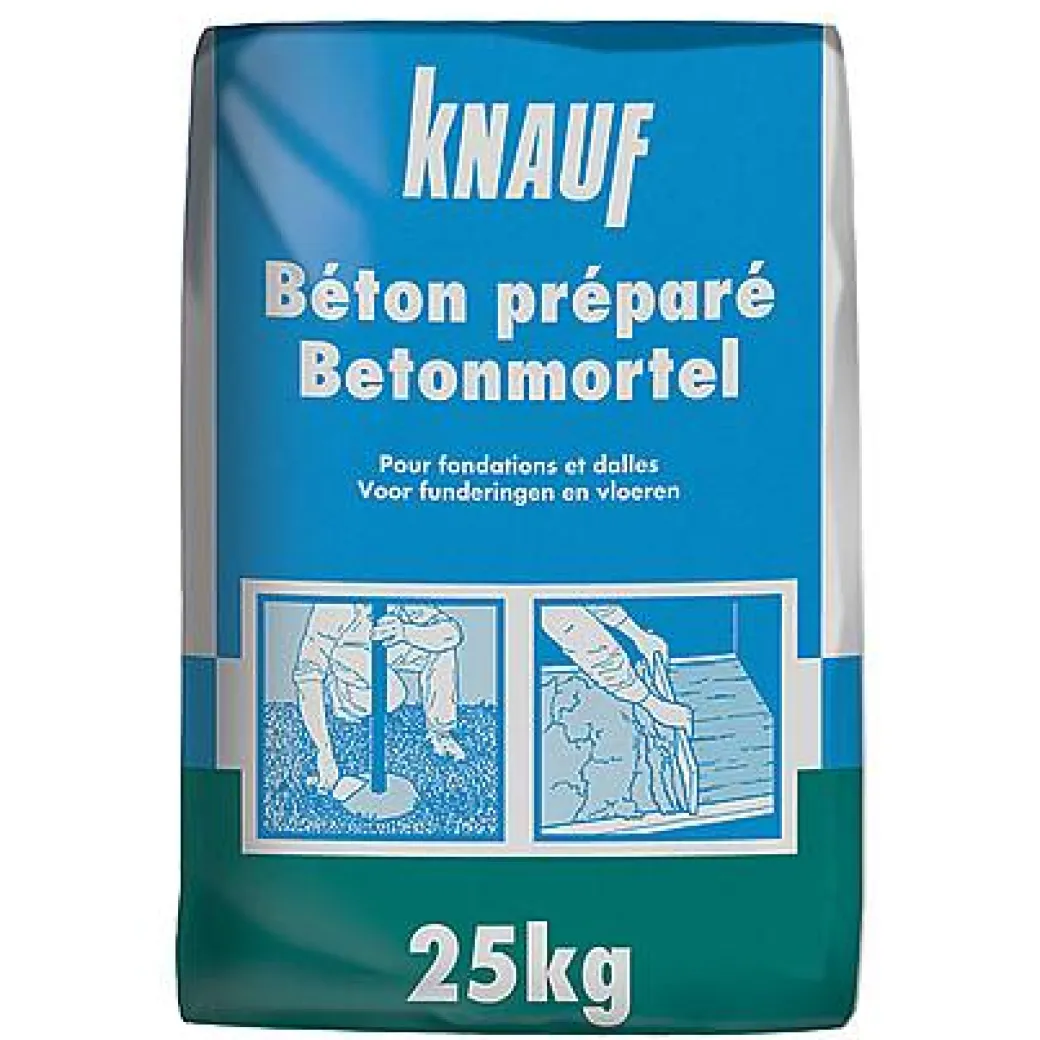 Knauf Betonmortel 25 Kg|Brico Discount