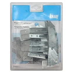 Knauf Regelbare Ophanger Voor Cd 60 X 27 Mm - 10 Stuks|Brico New