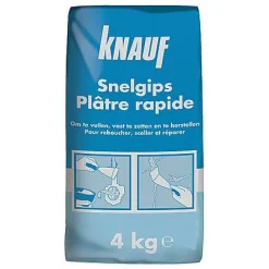 Knauf Snelgips 4 Kg|Brico
