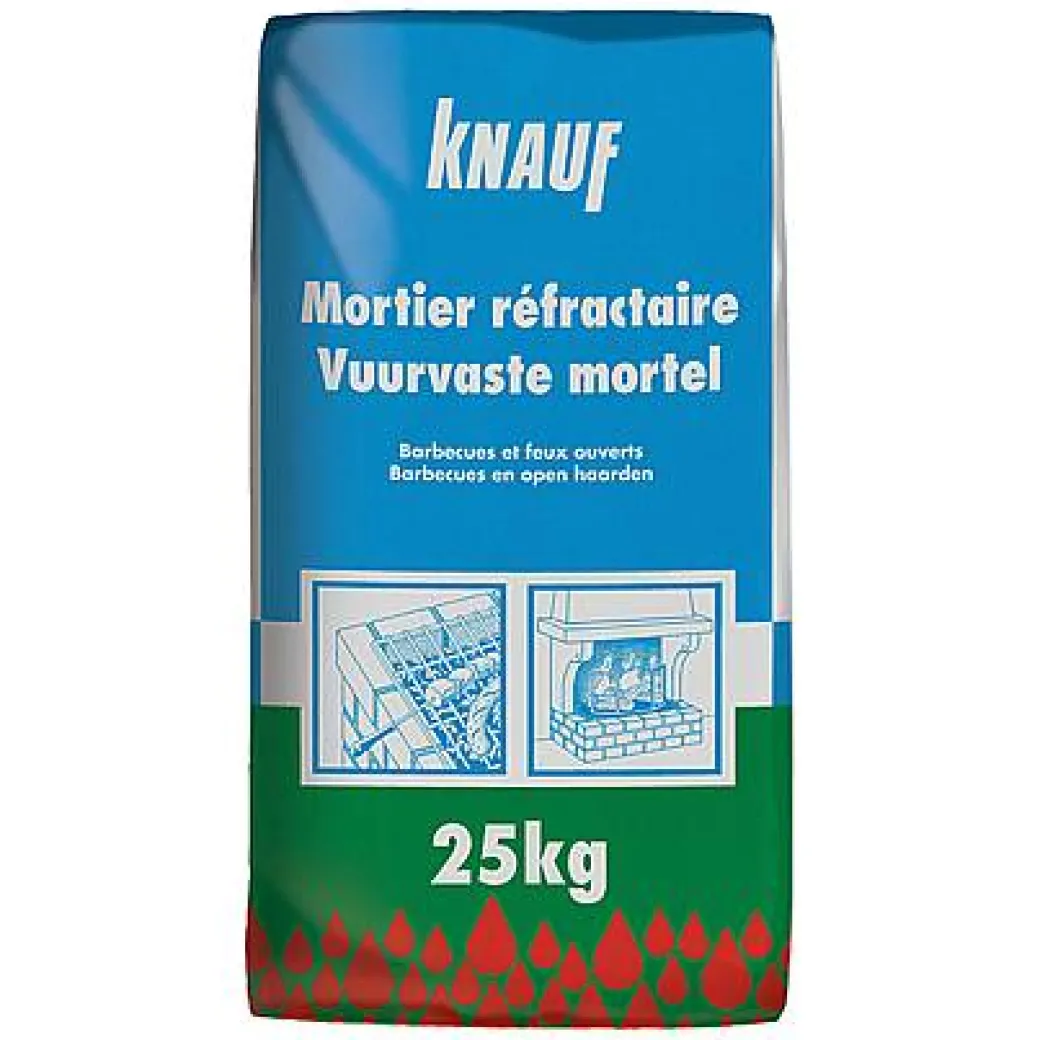 Knauf Vuurvaste Mortel 5 Kg|Brico Clearance