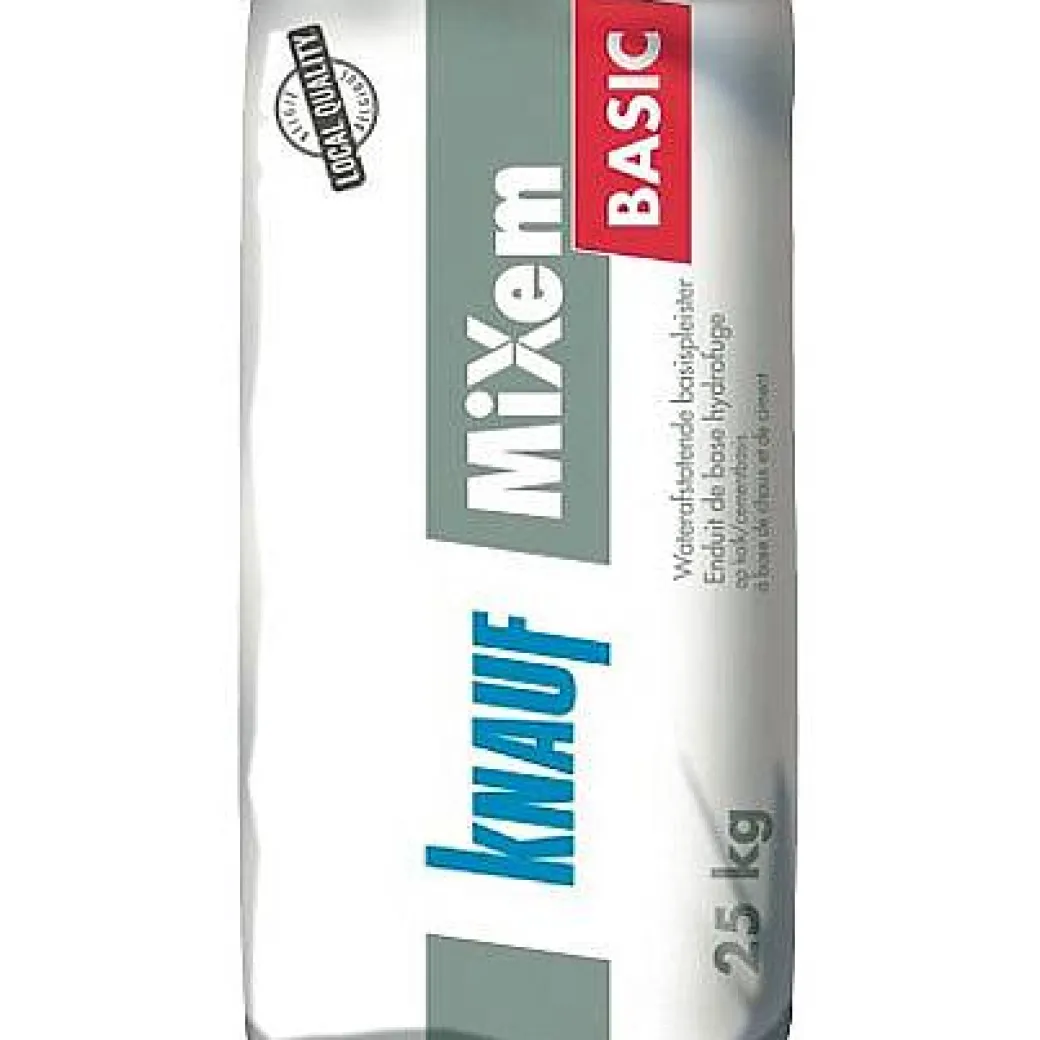 Knauf Waterafstotende Basispleister 'Mixem Basic' 25 Kg|Brico New