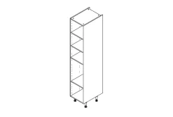 Kolomkast Keuken Modulo Wit 40Cm|Brico