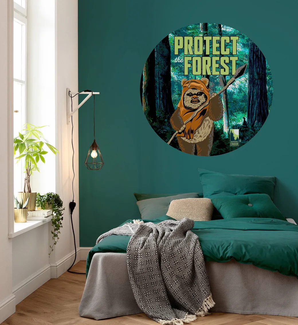 Komar Dots Star Wars Bescherm Het Bos Sticker O125Cm|Brico Outlet
