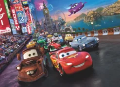 Brico Behang Kinderkamer-Komar Sticker 'Cars Race' 254 X 184 Cm