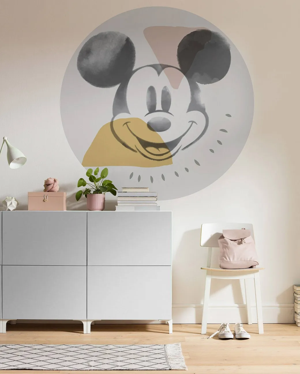 Komar Stippen Mickey Abstract Sticker O125Cm|Brico Sale