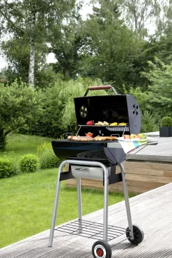 Brico Houtskool Barbecue-Landmann Barbecue Black Taurus 440 44X36Cm