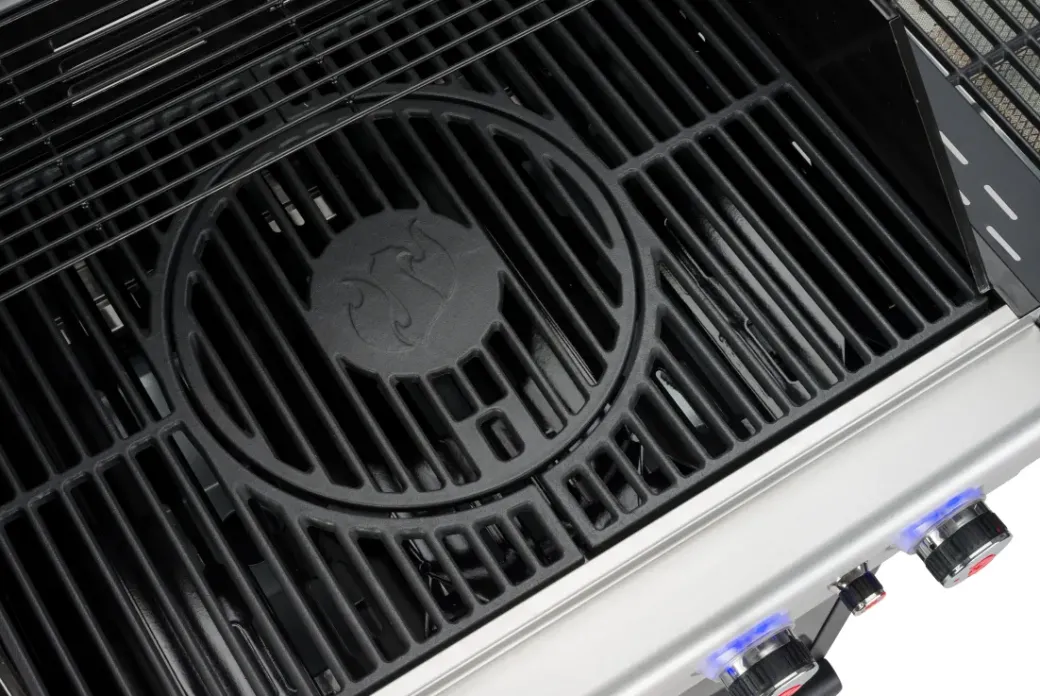 Brico Gasbarbecue-Landmann Gasbarbecue Triton Maxx Pts 4.1 Zilver 15,5Kw 142X120X56,5Cm