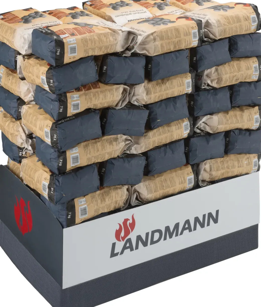Brico Houtskool En Briketten-Landmann Houtbriketten Premium Long Time 7Kg
