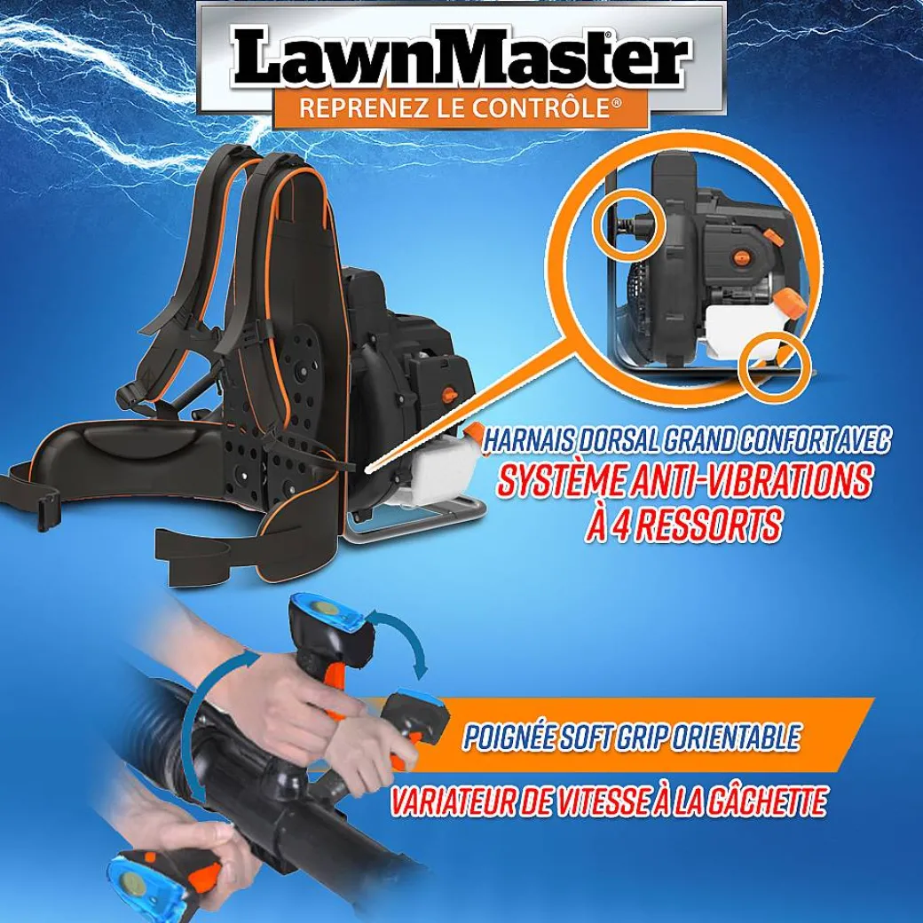 Lawnmaster - 31Cc Rugzak Thermische Blazer Met Elektrische Start|Brico Sale