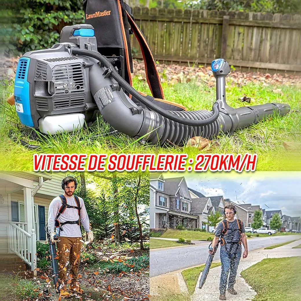 Lawnmaster - 31Cc Rugzak Thermische Blazer Met Elektrische Start|Brico Sale