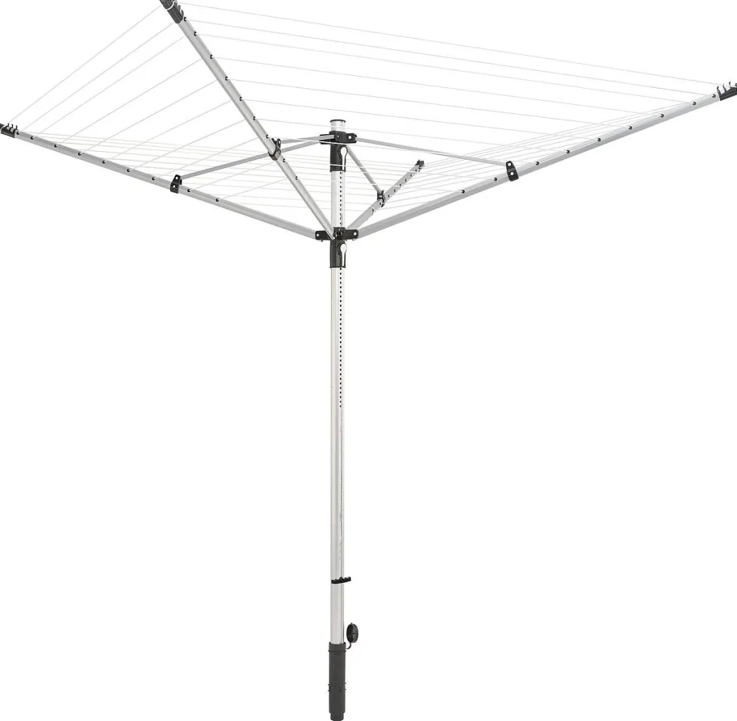 Leifheit Droogmolen Linolift 500 Zwart 50M|Brico Online