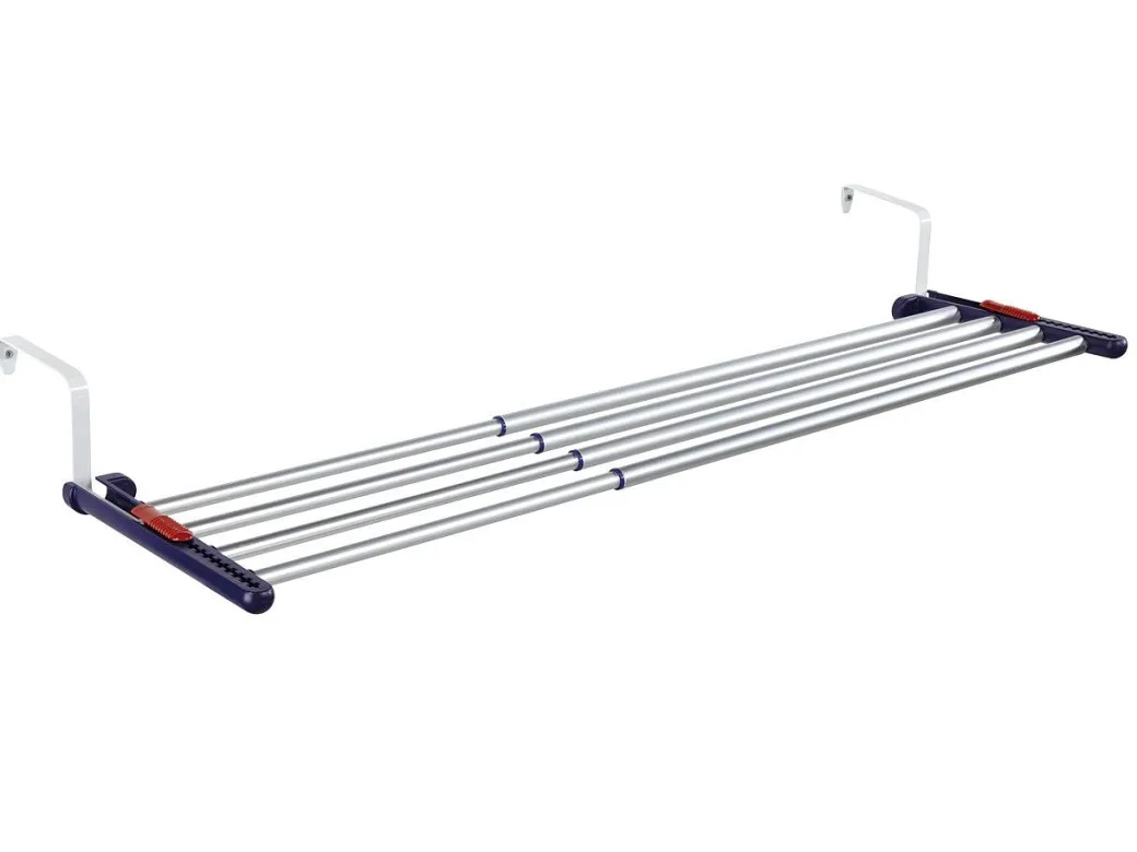 Leifheit Droogrek Quartett 42 Extendable Aluminium|Brico Sale