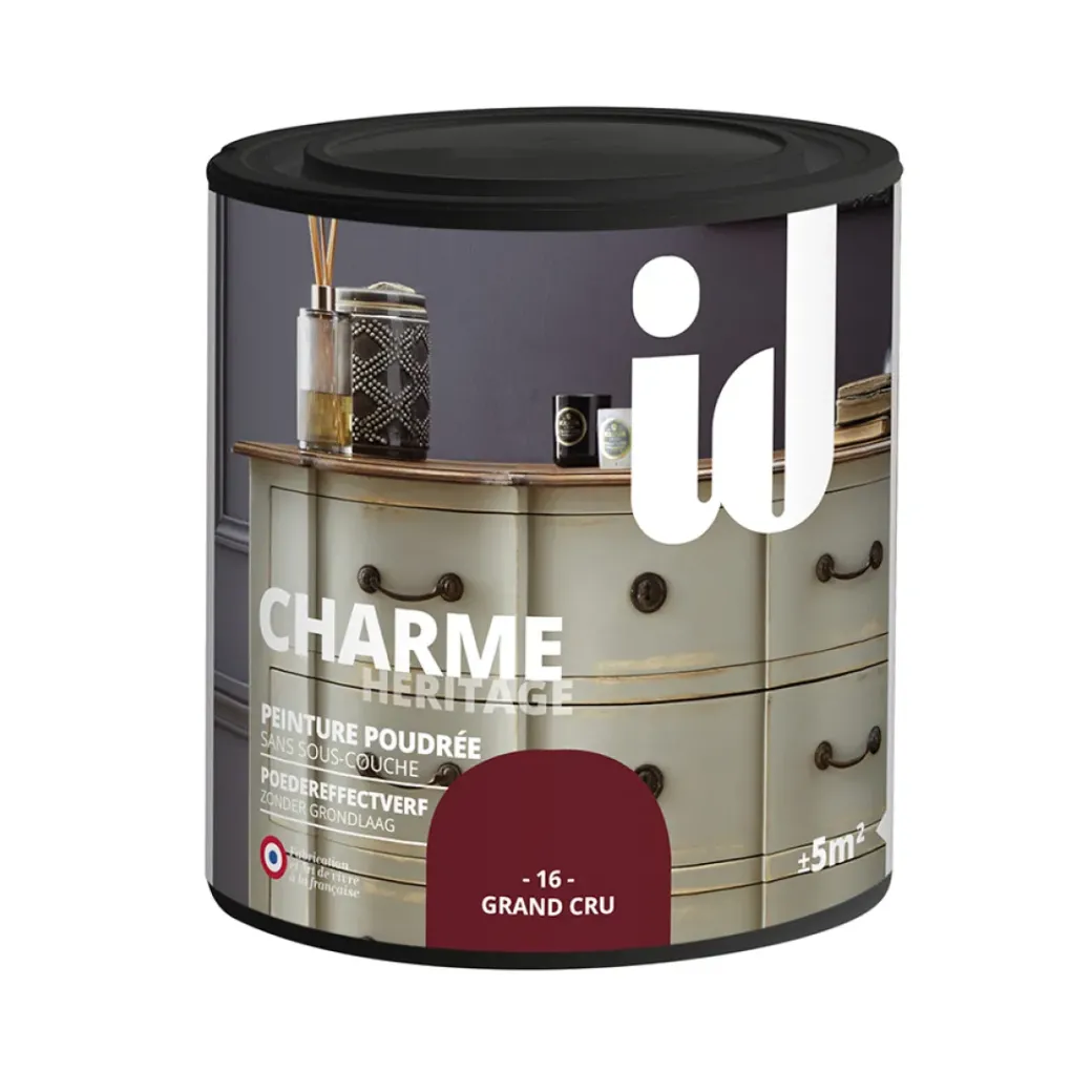 Brico Decoratieve Verf-Les Decoratives Verf 'Charme' Grand Cru Mat 500Ml