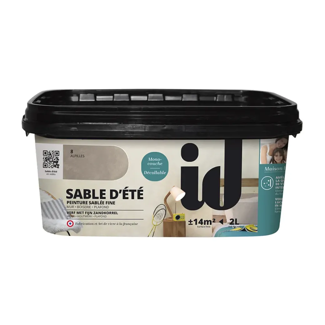 Brico Decoratieve Verf-Les Decoratives Zand Effect Verf 'Sable D'Ete' Alpilles 2L