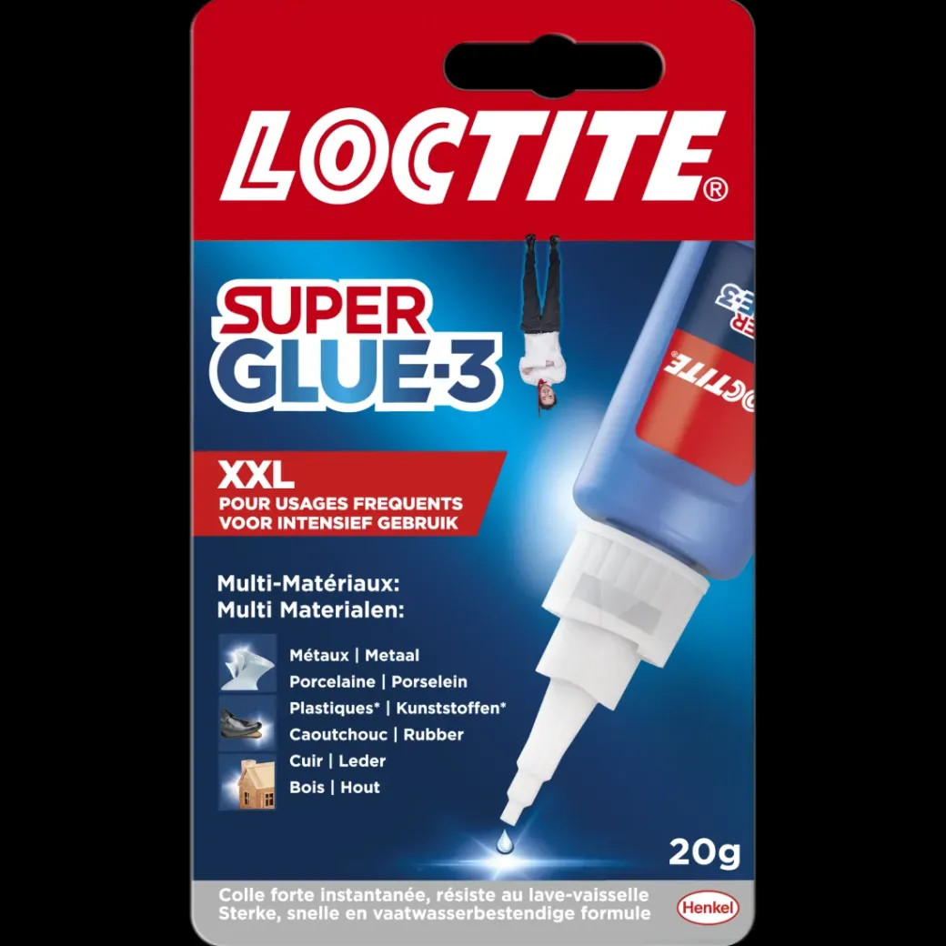 Brico Lijm- & Kitpistolen-Loctite Secondelijm Super Glue-3 Xxl 20Gr