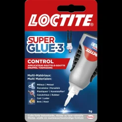 Brico Lijm- & Kitpistolen-Loctite Secondelijm Super Glue-3 Control 3Gr