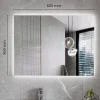 Lomazoo Badkamerspiegel Bryce Met Led Verlichting 60 X 80 Cm|Brico Online