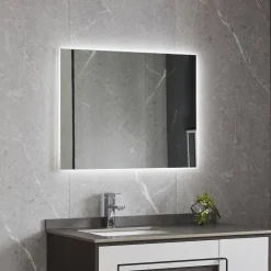 Lomazoo Badkamerspiegel Bryce Met Led Verlichting 60 X 80 Cm|Brico Online