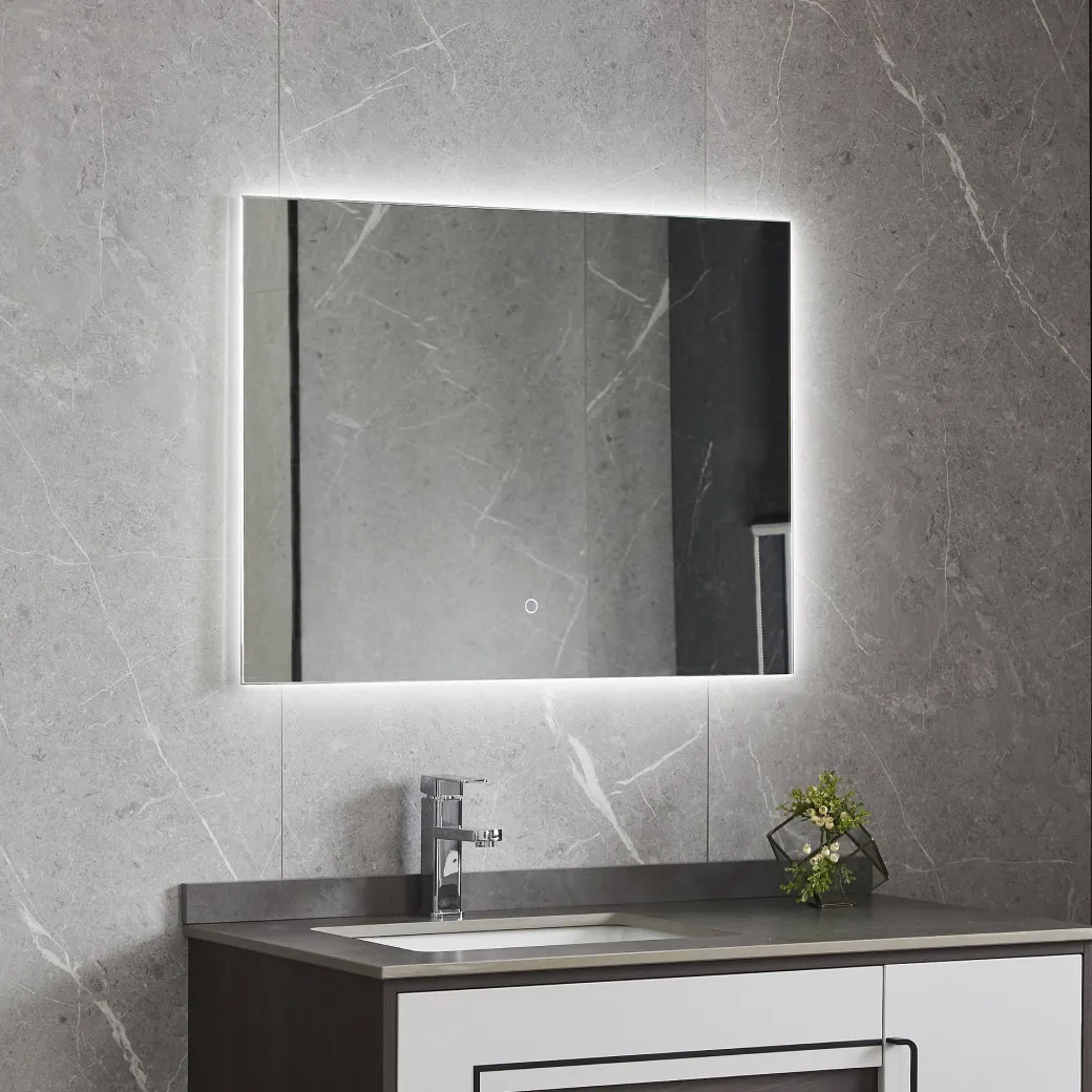 Lomazoo Badkamerspiegel Bryce Met Led Verlichting 60 X 80 Cm|Brico Online