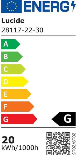 Lucide Plafondlamp Brice Zwart 22W|Brico Online