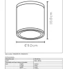 Lucide Plafondspot Aven Wit 9Cm Gu10|Brico Discount