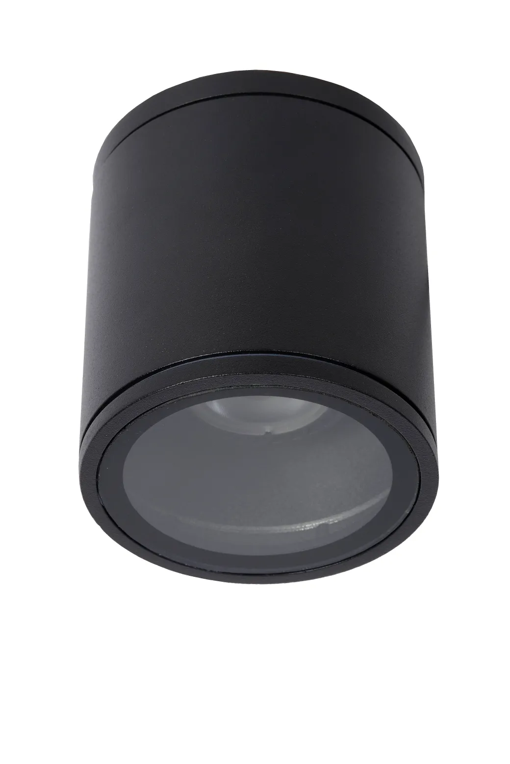 Lucide Plafondspot Aven Zwart 9Cm Gu10|Brico Best