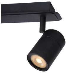 Lucide Plafondspot Lennert Zwart 2Xgu10 5W|Brico Hot