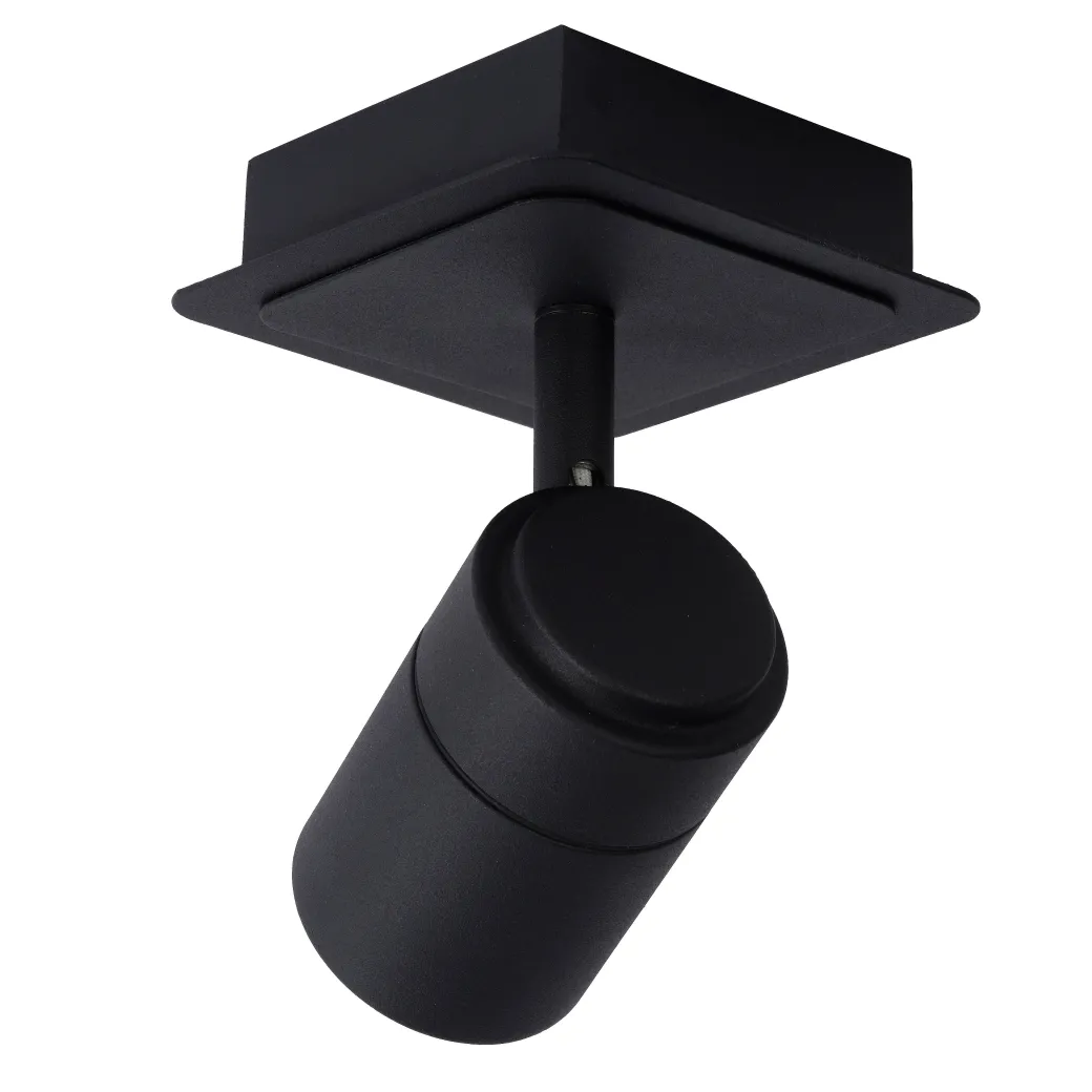 Lucide Plafondspot Lennert Zwart Gu10 5W|Brico New