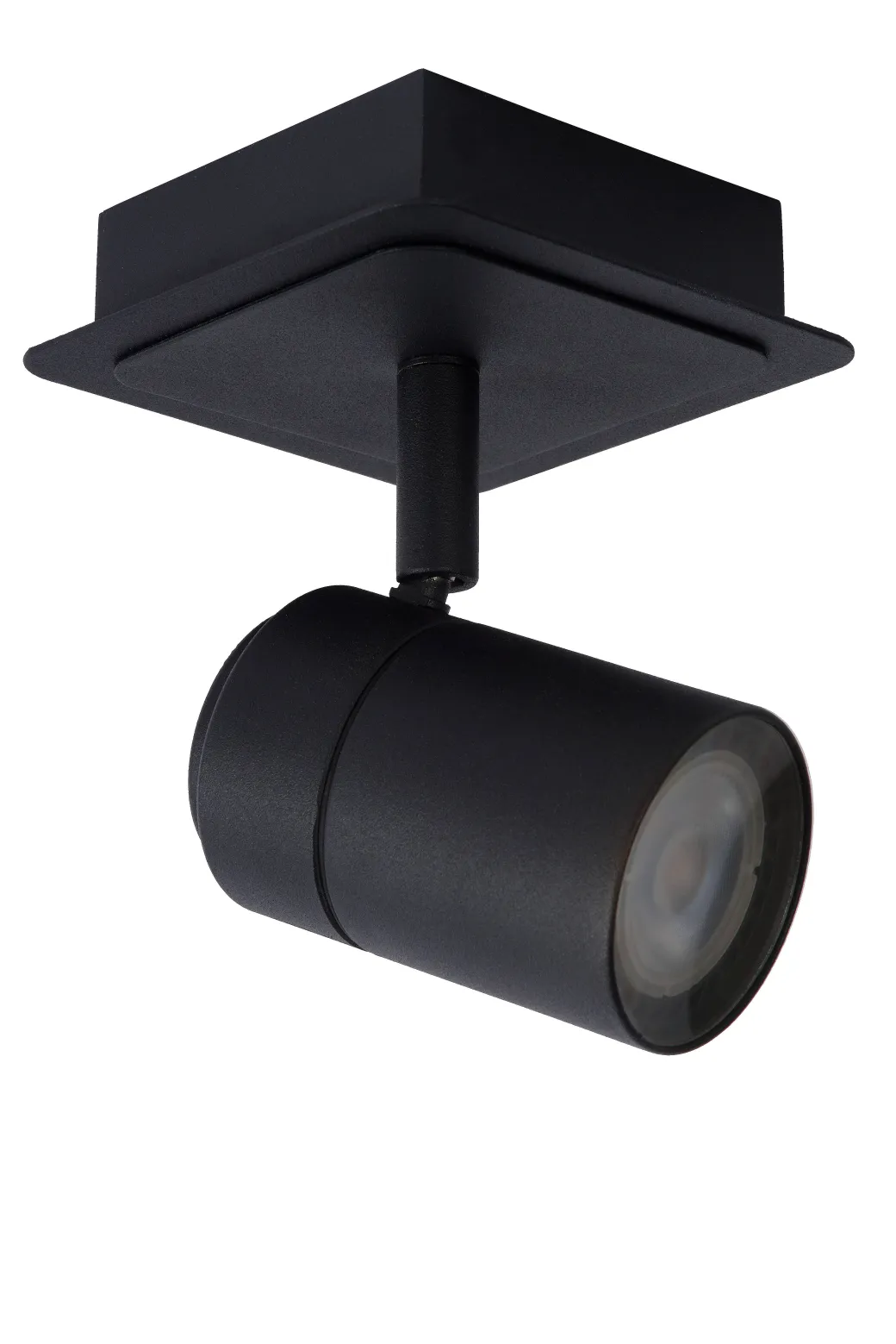 Lucide Plafondspot Lennert Zwart Gu10 5W|Brico New