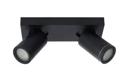 Lucide Spot Led Taylor Zwart 2X5W|Brico Discount