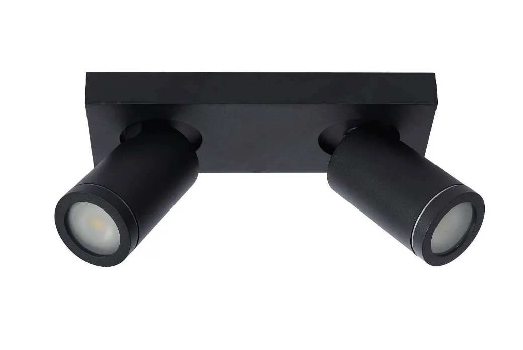 Lucide Spot Led Taylor Zwart 2X5W|Brico Discount