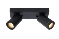 Lucide Spot Led Taylor Zwart 2X5W|Brico Discount