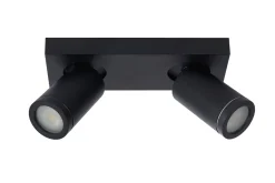 Lucide Spot Led Taylor Zwart 2X5W|Brico Discount