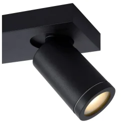 Lucide Spot Led Taylor Zwart 2X5W|Brico Discount
