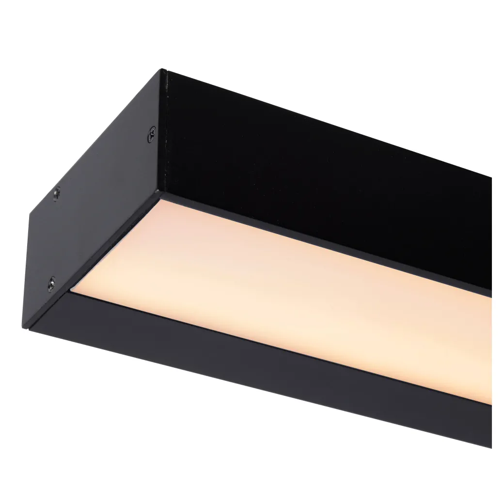 Lucide Wandlamp Alexa Zwart 8W|Brico Online