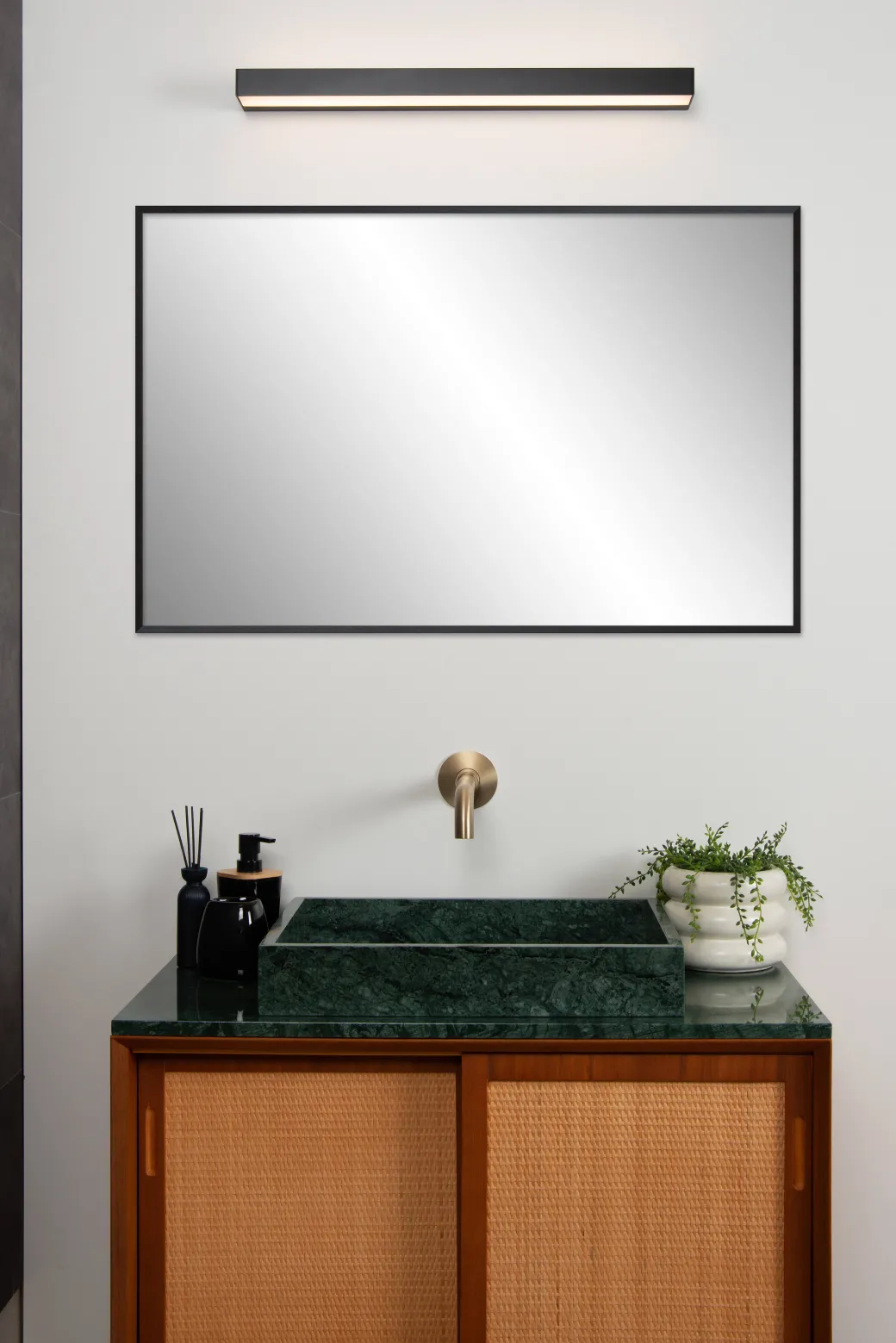 Lucide Wandlamp Alexa Zwart 8W|Brico Online