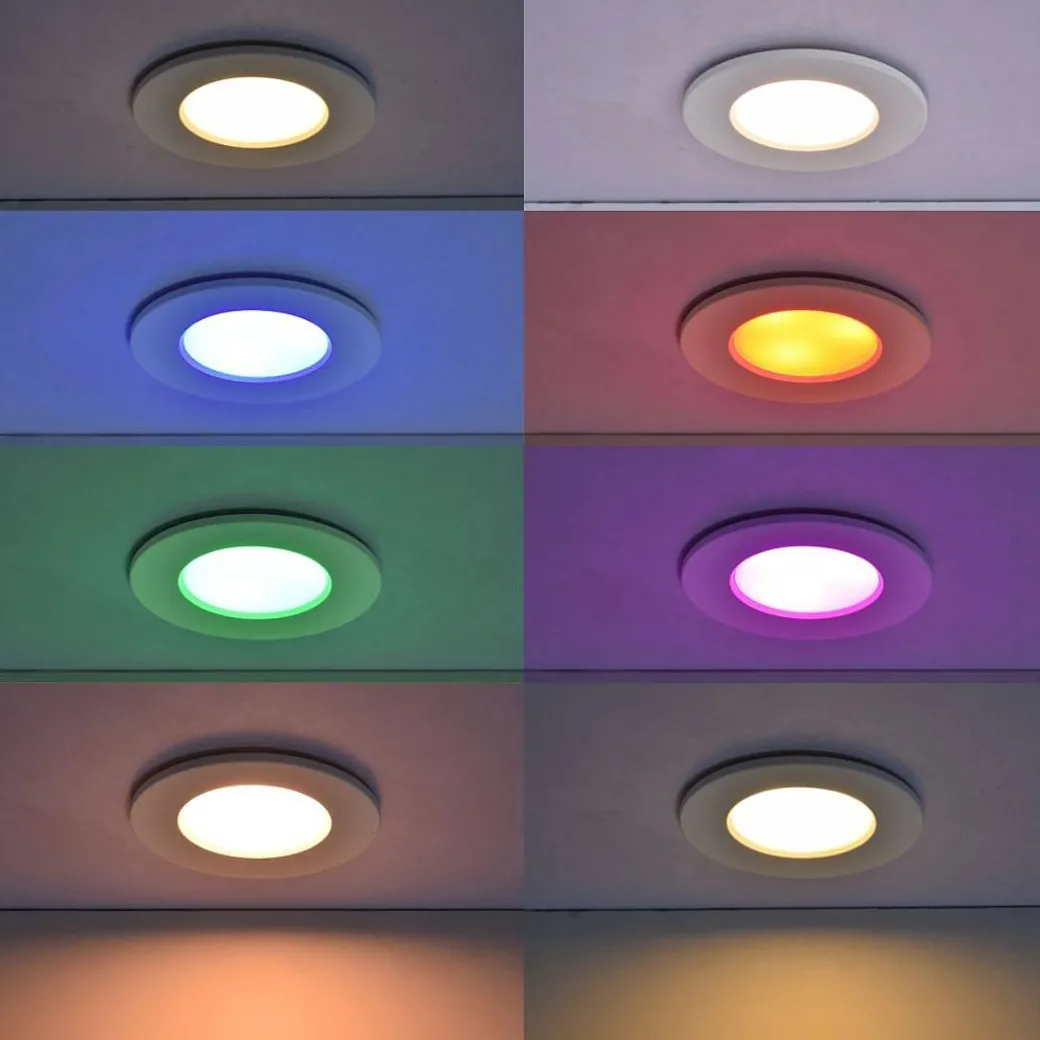 Lutec Connect Slimme Inbouwspot Optima Led Wit 8,8Cm 7W|Brico Clearance