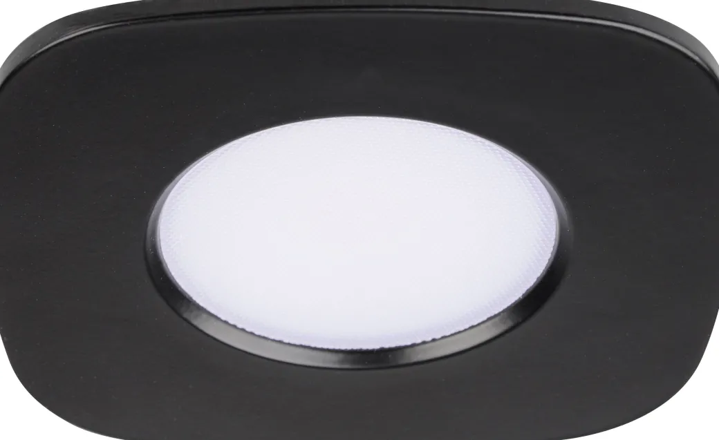Lutec Connect Slimme Inbouwspot Rina Led Zwart 9,5Cm 7,7W|Brico Discount