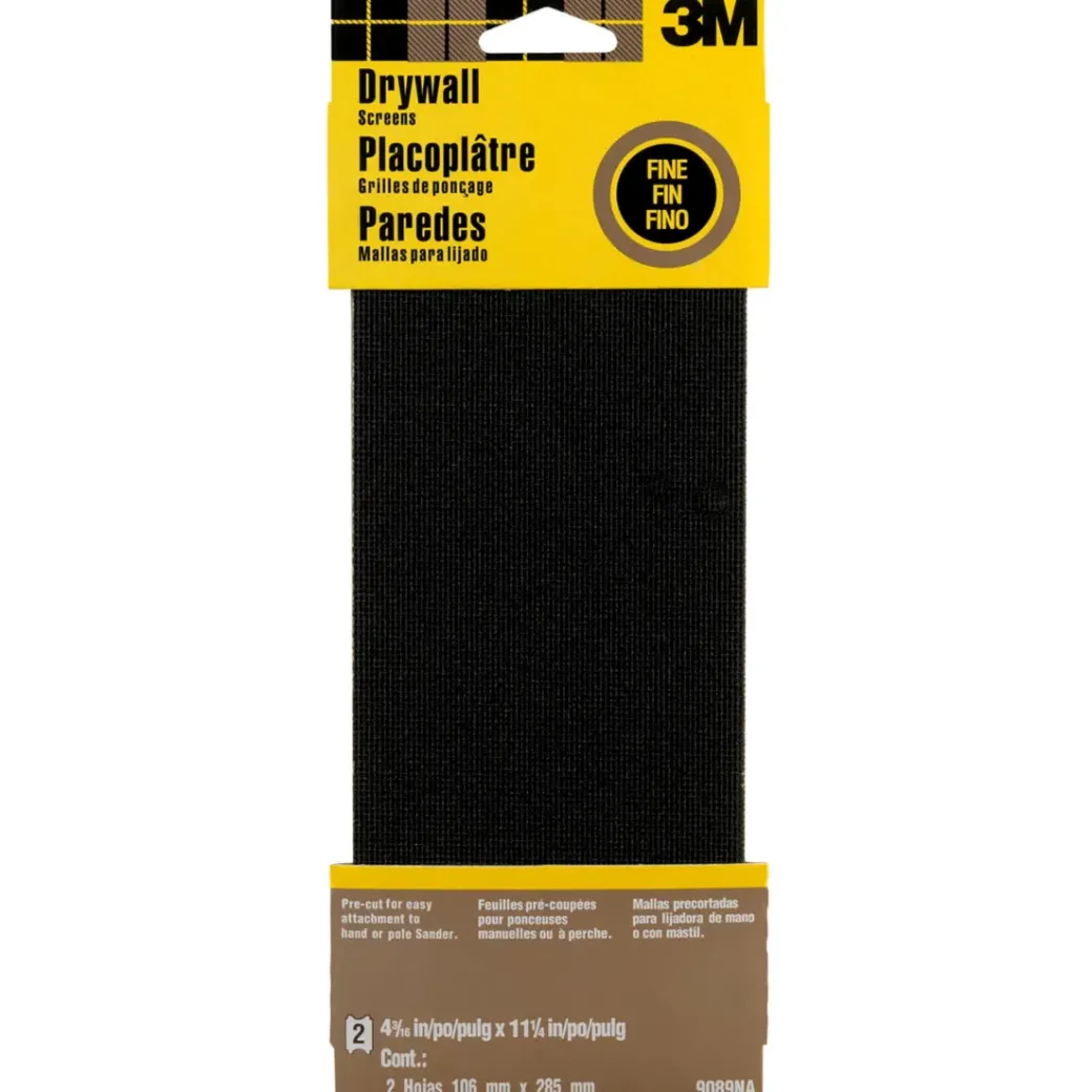 Brico Schuurpapier-3M™ Schuurgaas Fijn 9089Nacc 10,64X28,58Cm 2St/Pak