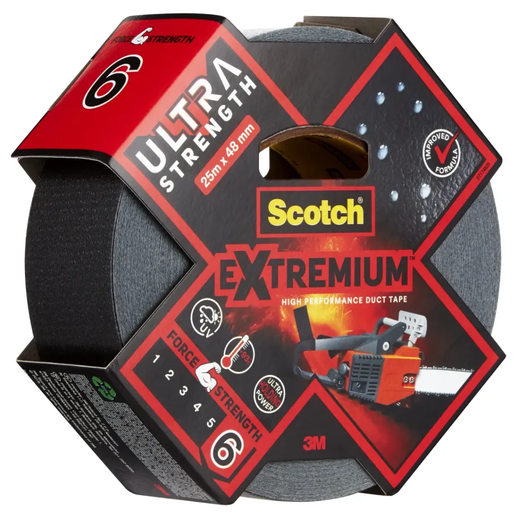 Brico Dubbelzijdige Tape-3M Scotch Ducttape Extremium Ultra Dt17 25M 48Mm