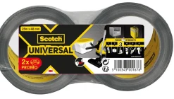 Brico Dubbelzijdige Tape-3M Scotch Ducttape Universal Grijs 25M 48Mm
