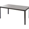 Brico Tuintafels-Macari Tuintafel + Verstelbare Poten Glas/Aluminium 150X90X75Cm