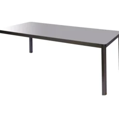 Brico Tuintafels-Macari Tuintafel Aluminium/Glas 200X100X75Cm