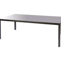 Brico Tuintafels-Macari Tuintafel Aluminium/Glas 200X100X75Cm