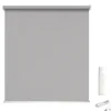 Brico Isolerende Raamdecoratie-Madeco 1898 E-Roll Gemotoriseerd Screen Rolgordijn Grijs 150X250Cm