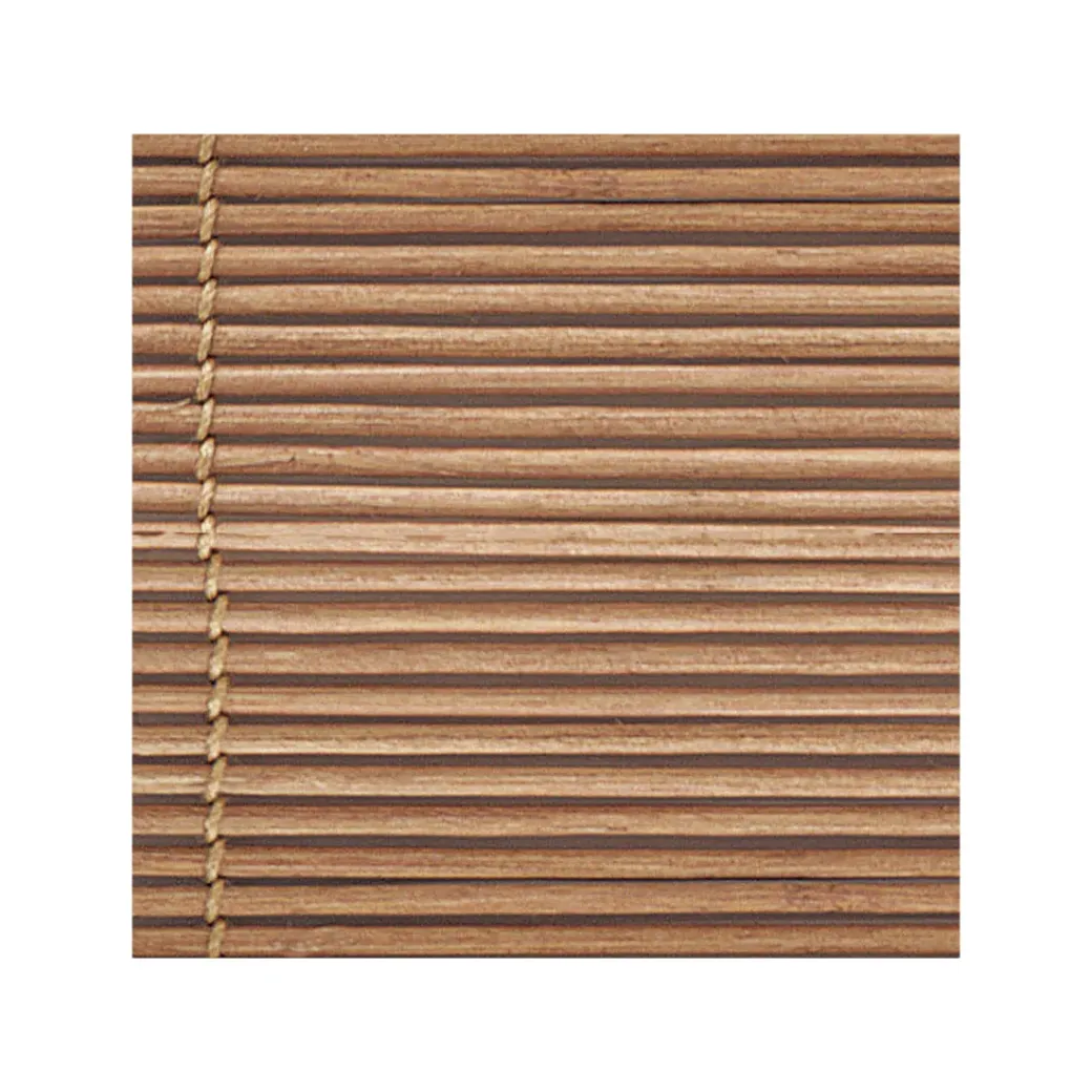 Brico Rolgordijnen-Madeco 7330 Rolgordijn Roll Up Bamboe Caramel 60 X 180 Cm