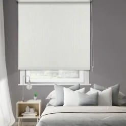 Brico Isolerende Raamdecoratie-Madeco 1692 Thermisch Verduisterende Rolgordijn Wit 150X190Cm