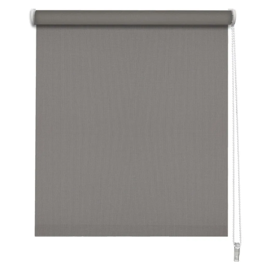 Brico Isolerende Raamdecoratie-Madeco 1693 Thermisch Verduisterende Rolgordijn Grijs 60X190Cm